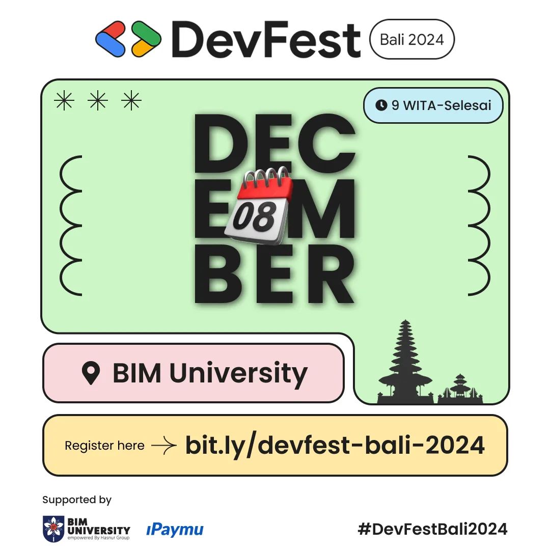 DevFest Bali 2024